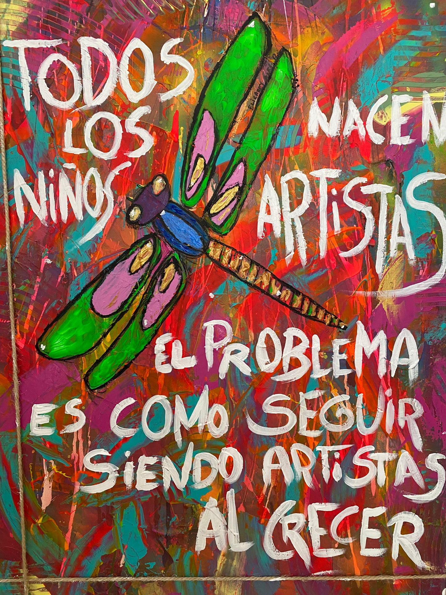 “Todos los niños nacen artistas”