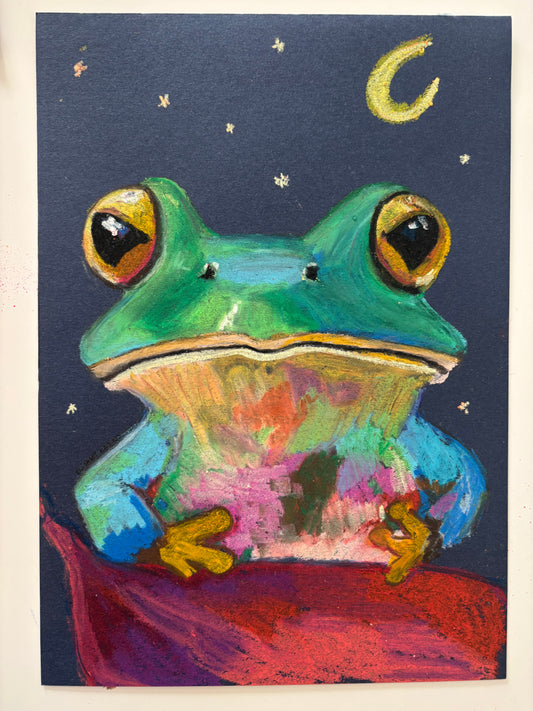 “Moonlit frog”