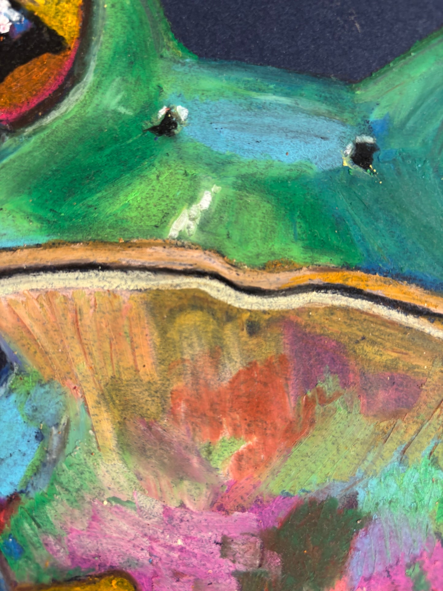 “Moonlit frog”