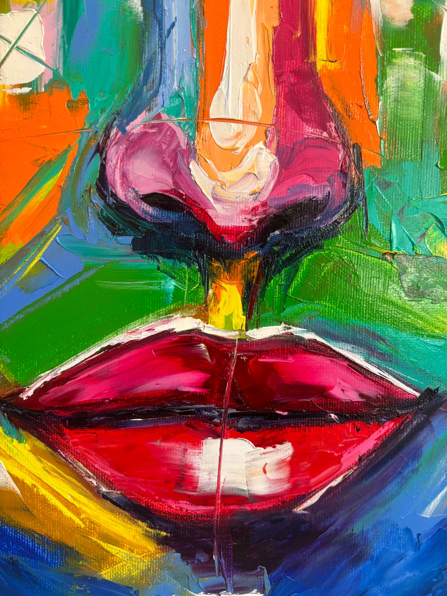 “Moonlit skin”
