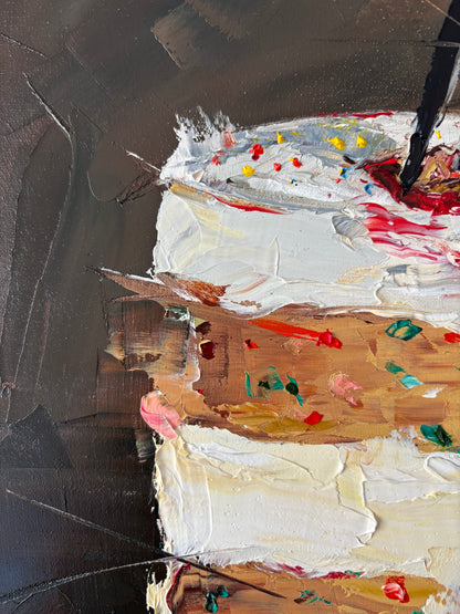 A grotesque laugh amidst the neatness