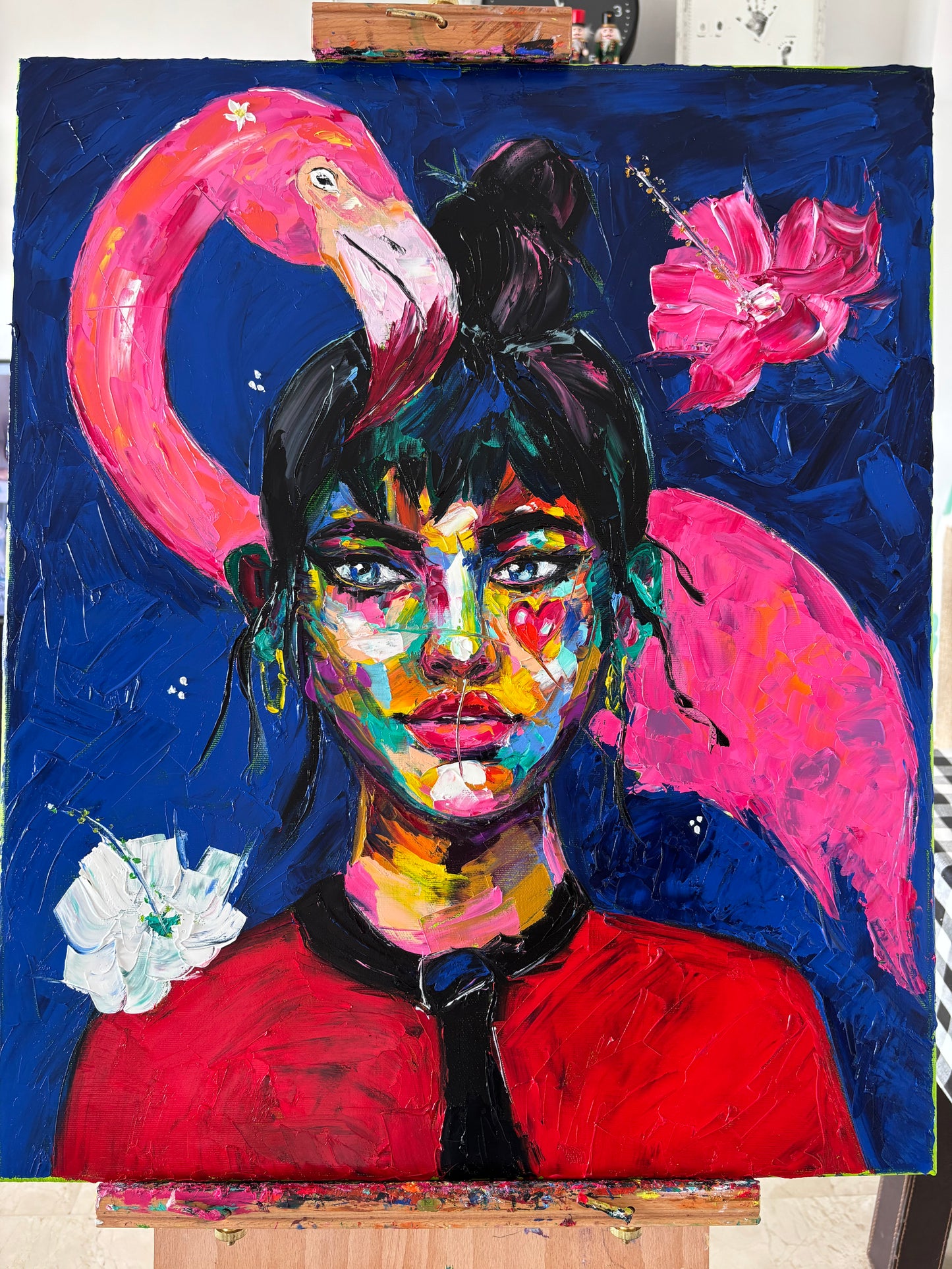 “The pink omen”