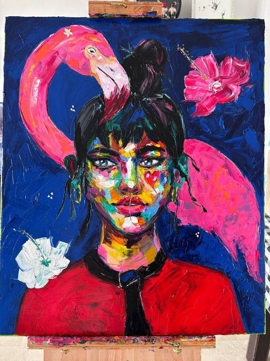“The pink omen”