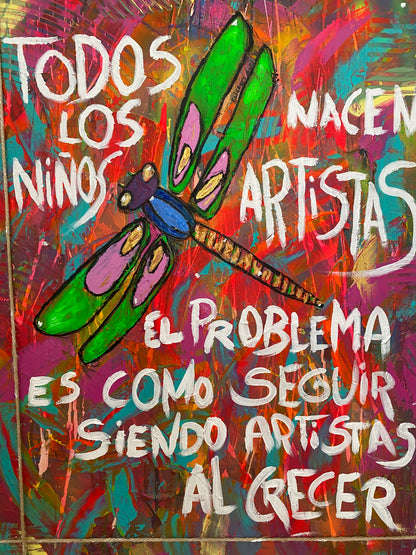 Todos los niños nacen artistas