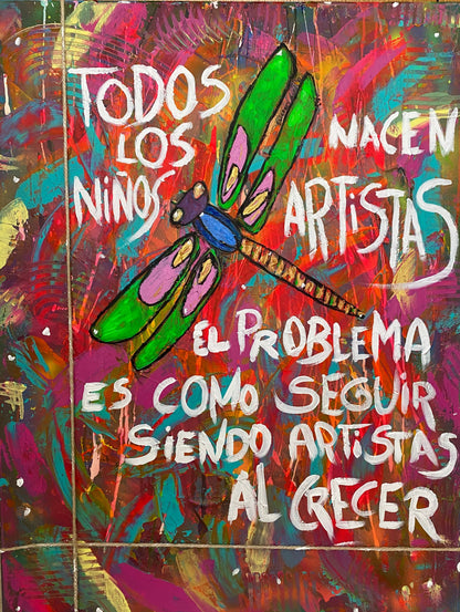 Todos los niños nacen artistas