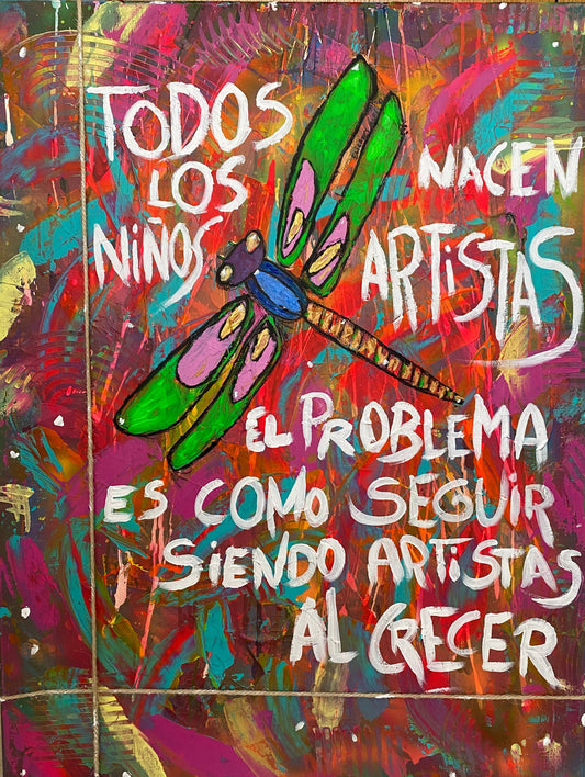 Todos los niños nacen artistas