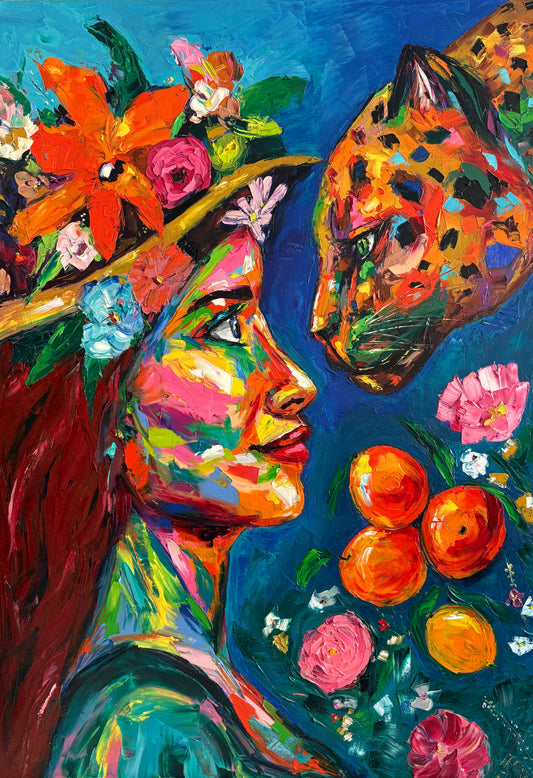 She wears the wild, like a crown